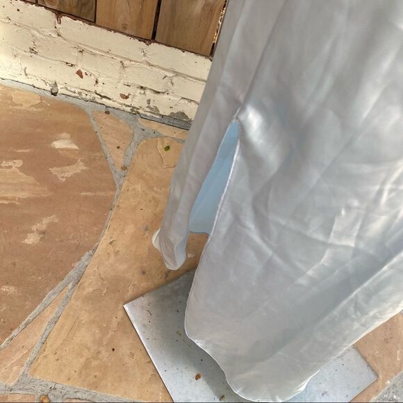 Vintage Juliana Bernardoni soft blue long slip dress size medium - Picture 5 of 11